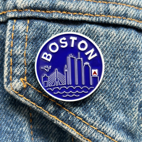 Boston "Skyline" Enamel Pin