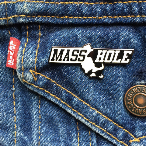 Masshole Commonwealth Enamel Pin